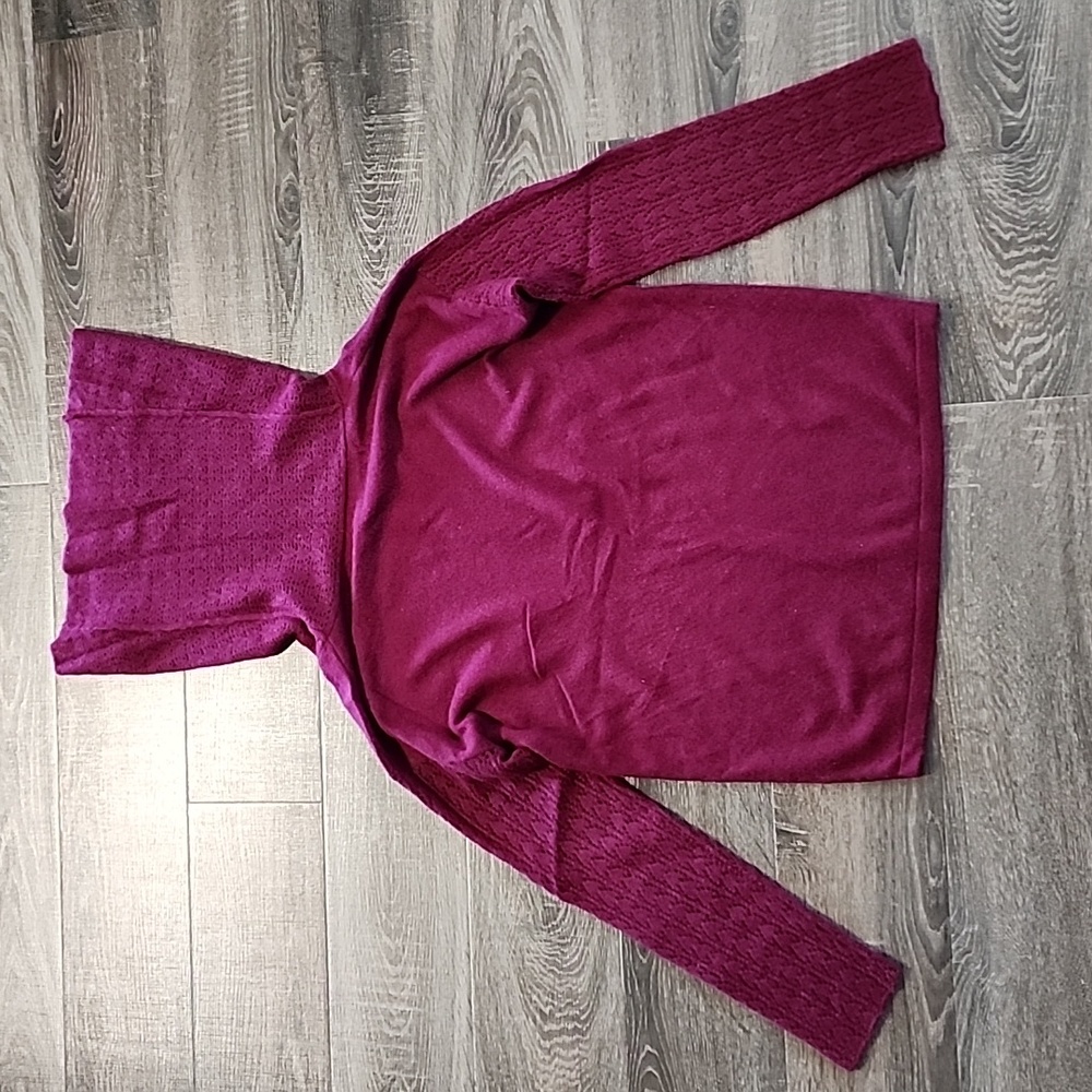 🌹 Garnet Hill Cowl Neck Cashmere Sweater 🌹 - Picture 4 of 5